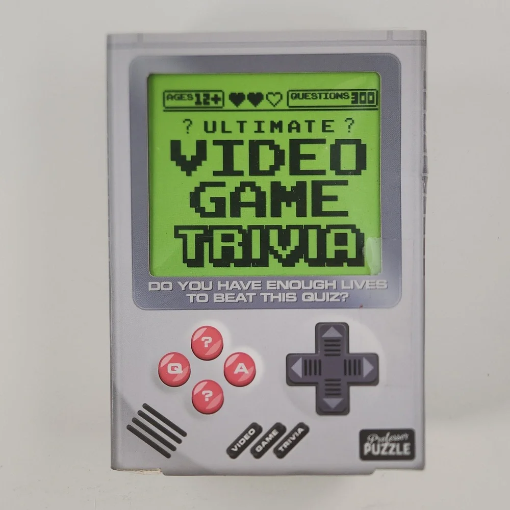 NWT Ultimate Video Game Trivia 300 Questions, Unplayed!